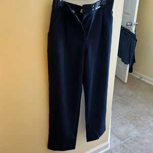 Abercrombie curve love wide leg work pants